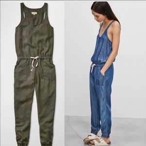 Aritzia green azure skies jumper